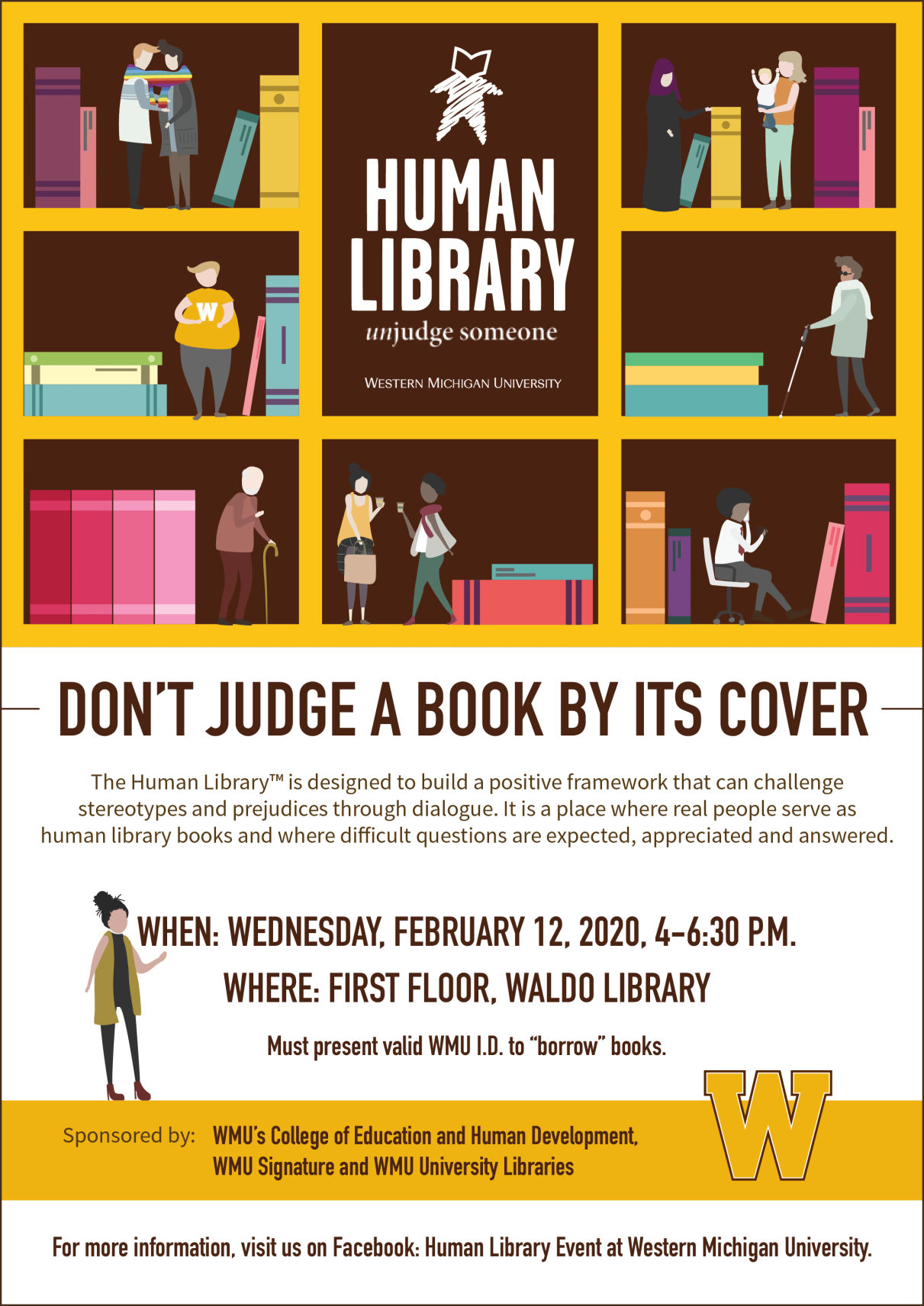 Human Library Books to come to Waldo Library in February